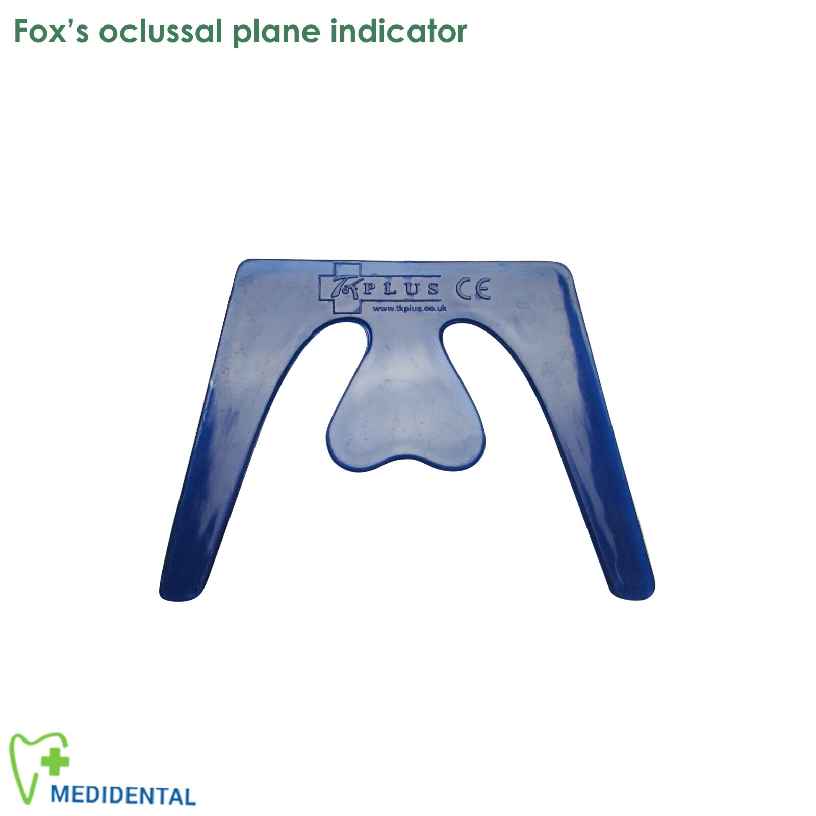 Dental Laboratory Fox’s oclussal plane plate indicator Autoclavable instruments