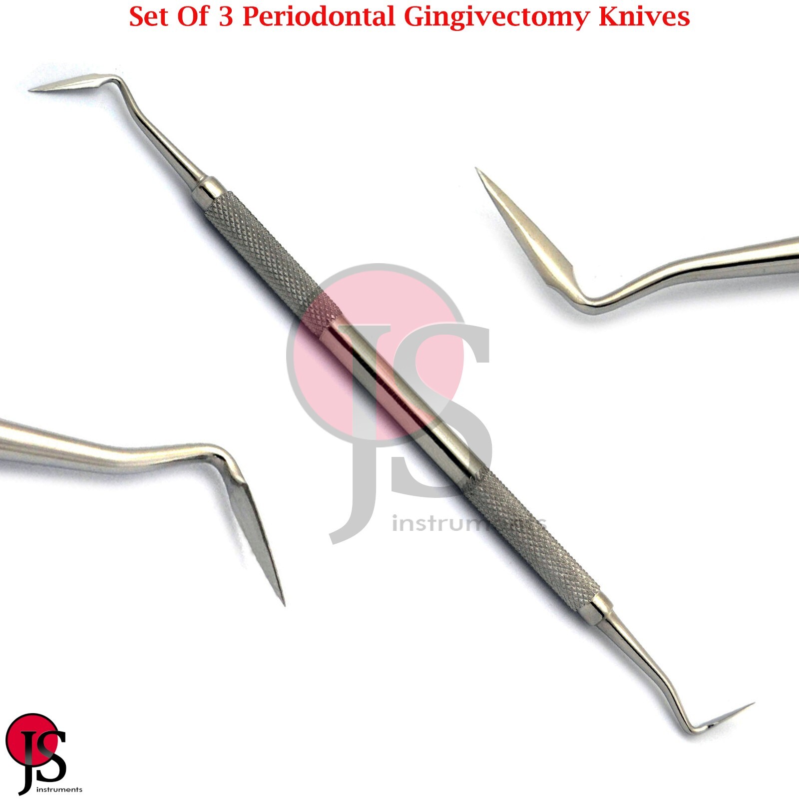 Dental Periodontal Knives Kirkland Orban Buck Knife Gingivectomy Tissue Surgery