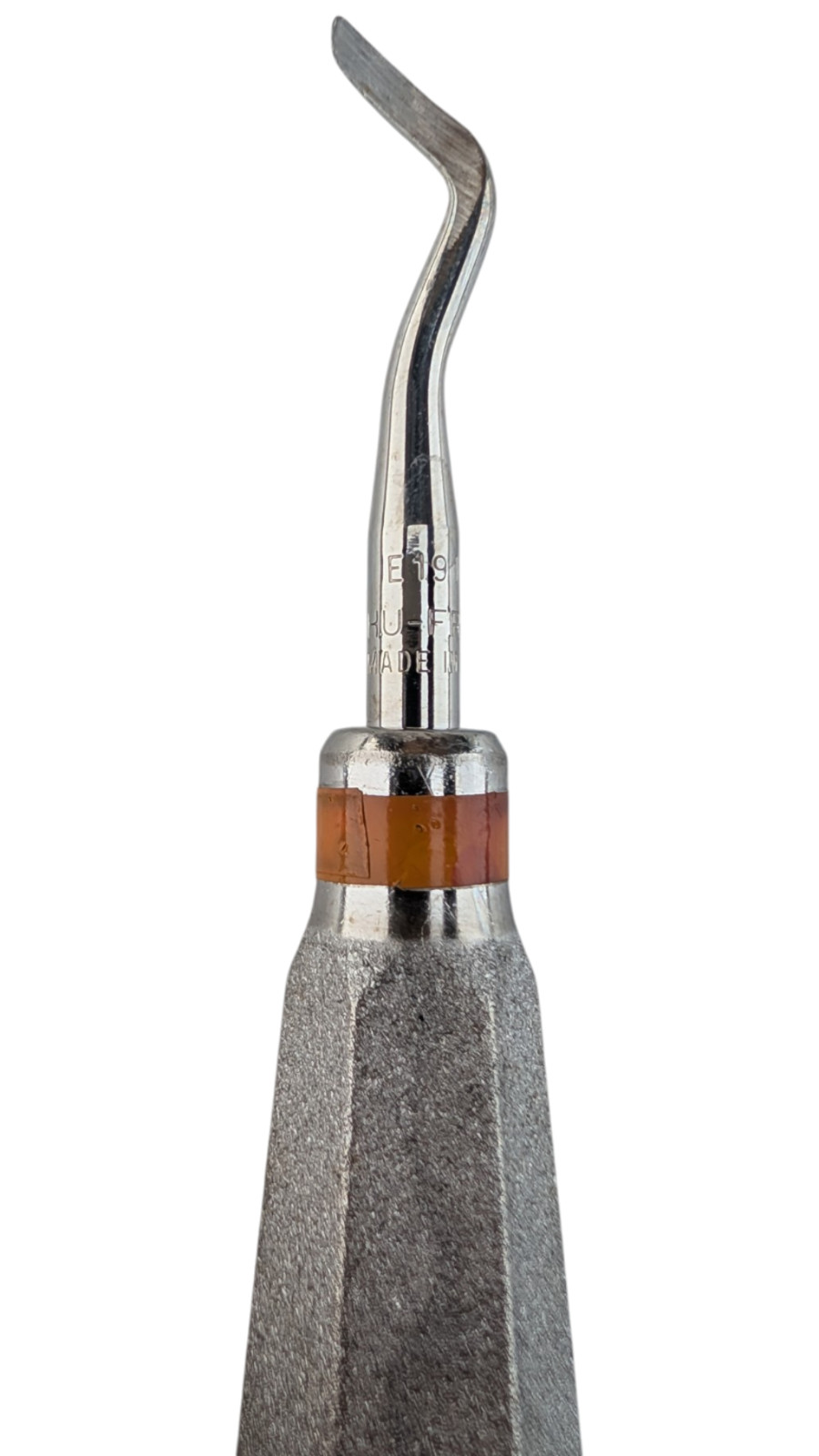 Hu-Friedy E191 191 Dental Root Elevator Large Tapered Hex Handle