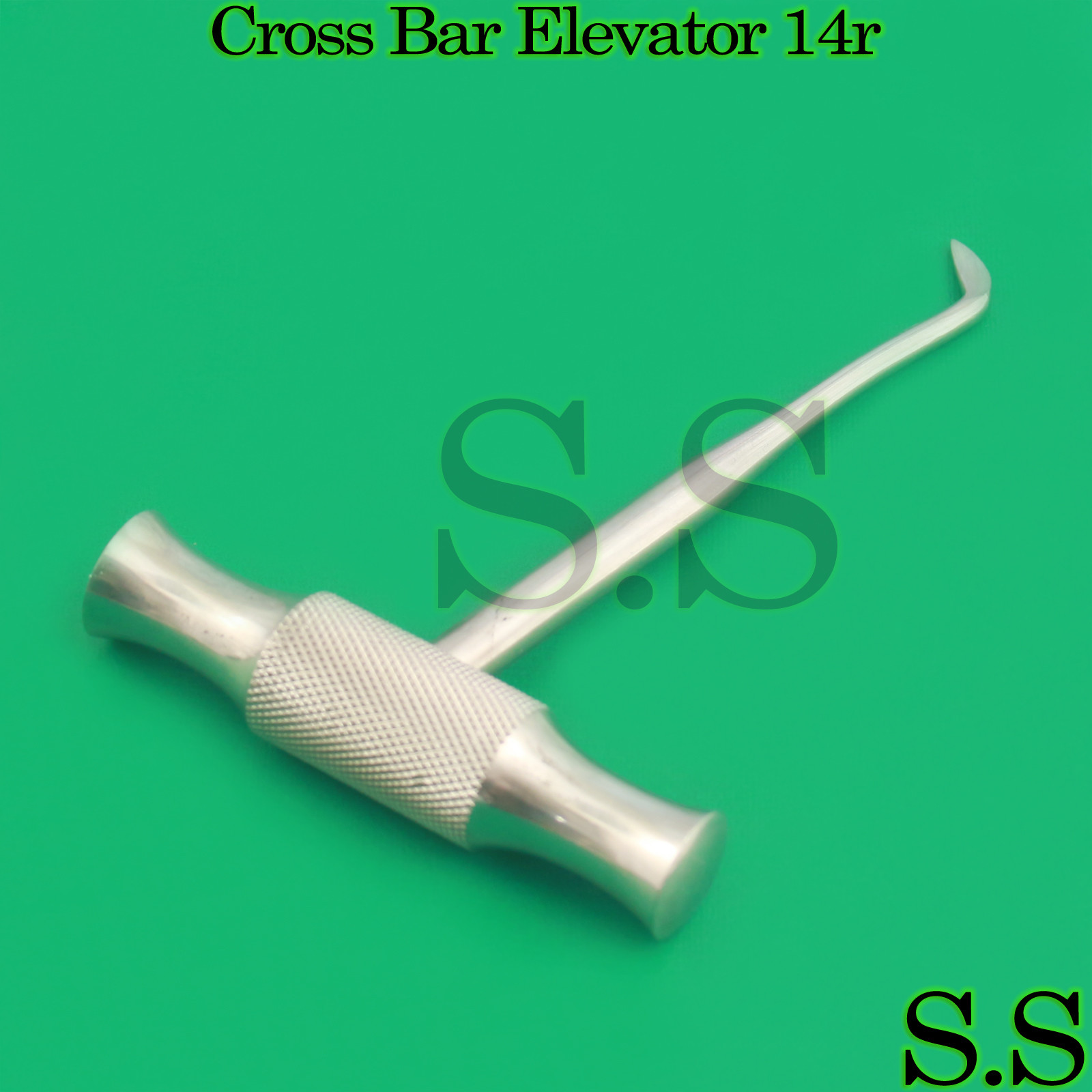 3 CROSS BAR DENTAL ROOT ELEVATOR WINTER BLADE 14R