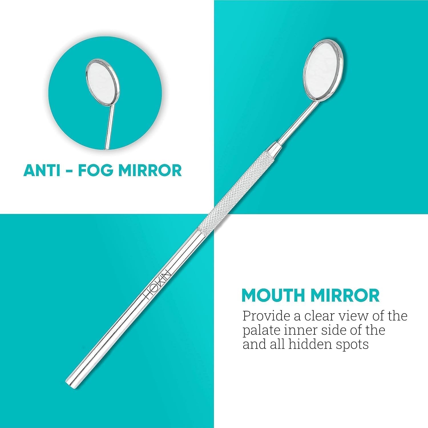 Portable 4-Pc Stainless Steel Dental Care Kit – Perfect for Home and Travel