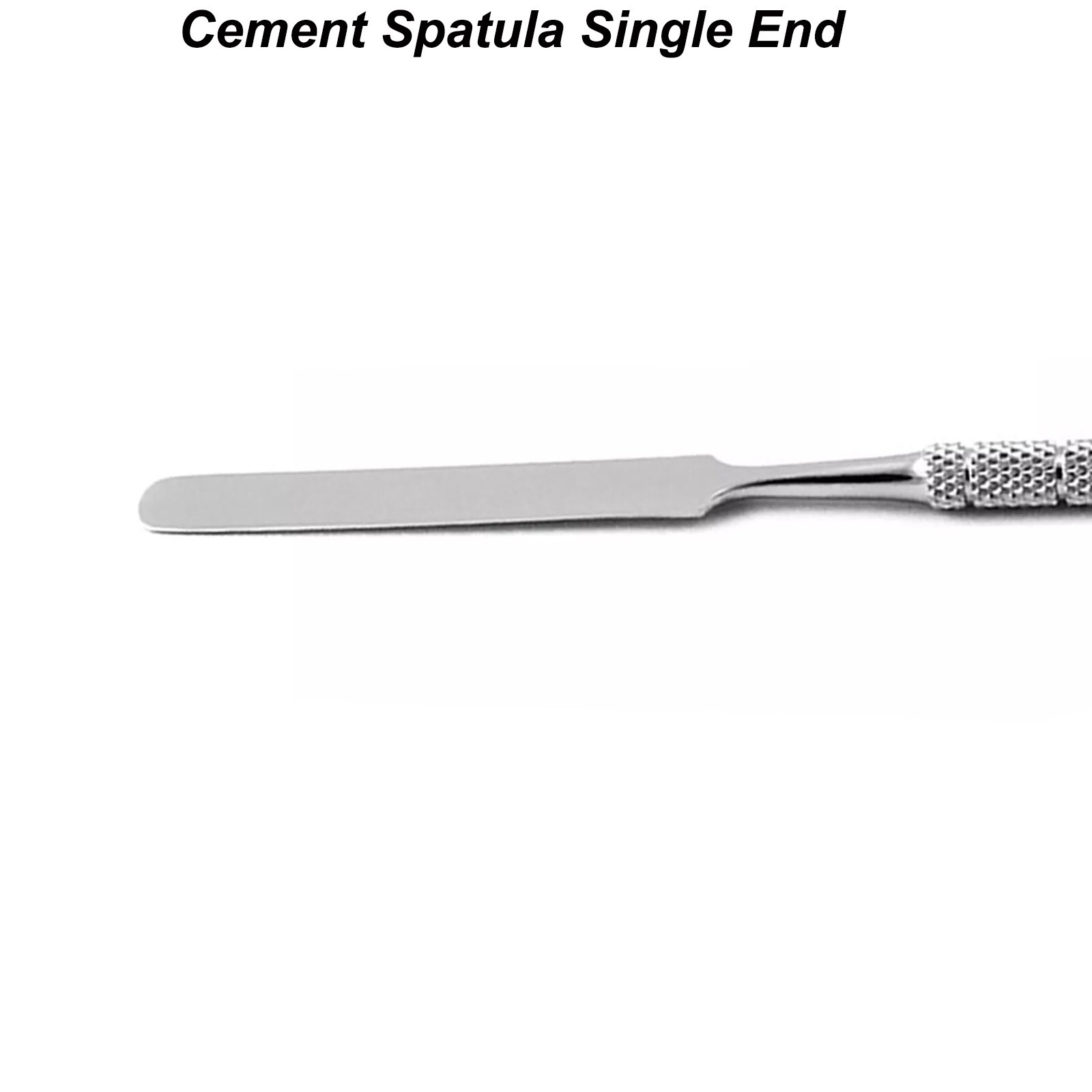 3 Pcs Cement Mixing Spatula Single End Dental Restorative Laboratory Instruments