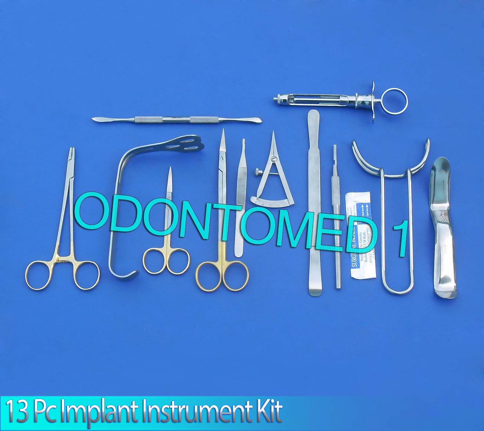 13 PC IMPLANT COMPLETE INSTRUMENT KIT Dental Instruments