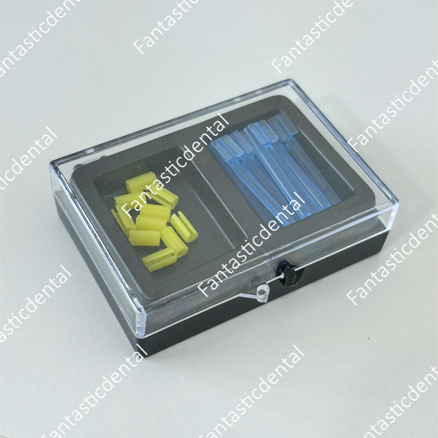 Dental Yellow Clips Overdenture Bar Attachment Retention Inserts Micro Hader