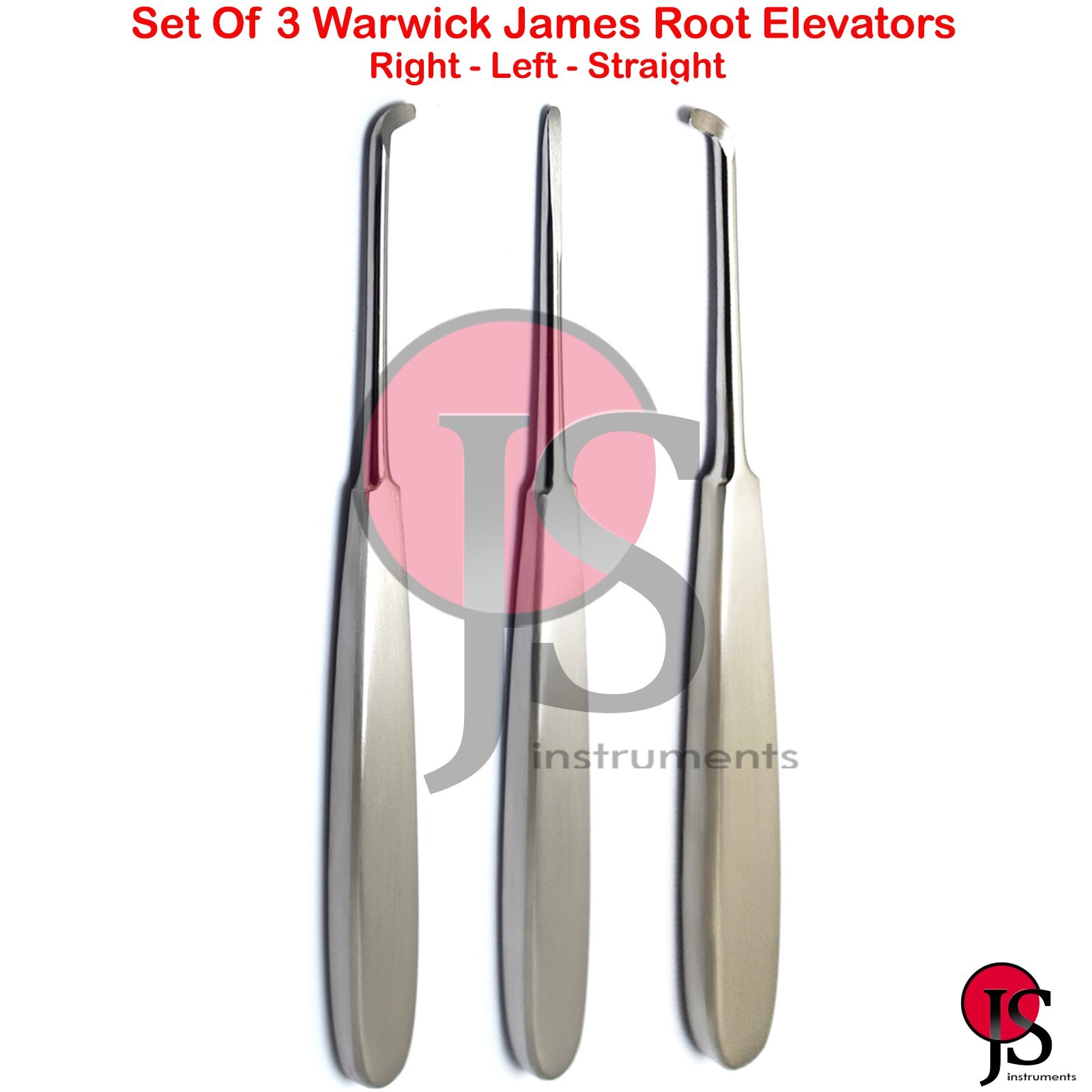 Teeth Loosening Root Elevator Warwick James Tooth Extraction Extracting Dental