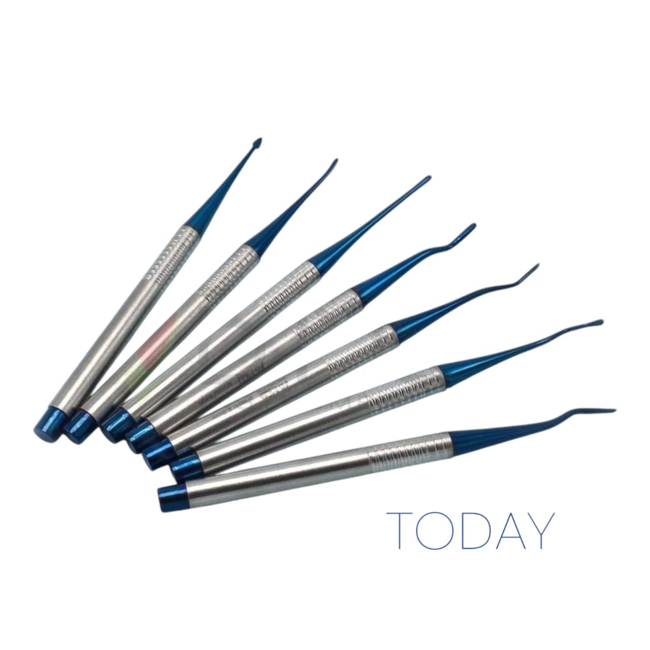 7 Piece Atraumatic Extraction Luxating Periotomes Elevators Dental Instruments