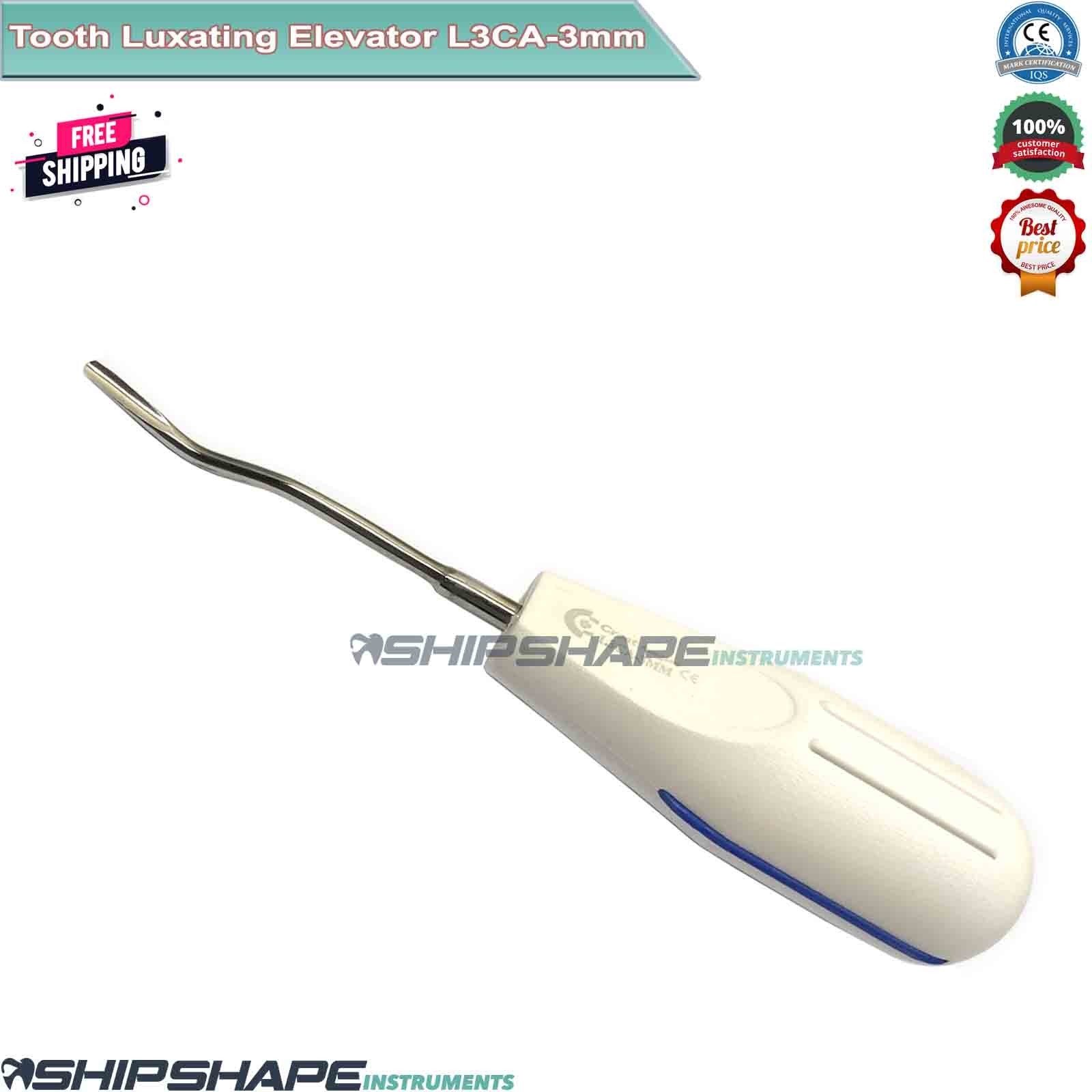 3mm Contra Angle Ecralic Atraumatic Periodontal Ligament Luxating Elevator L3CA