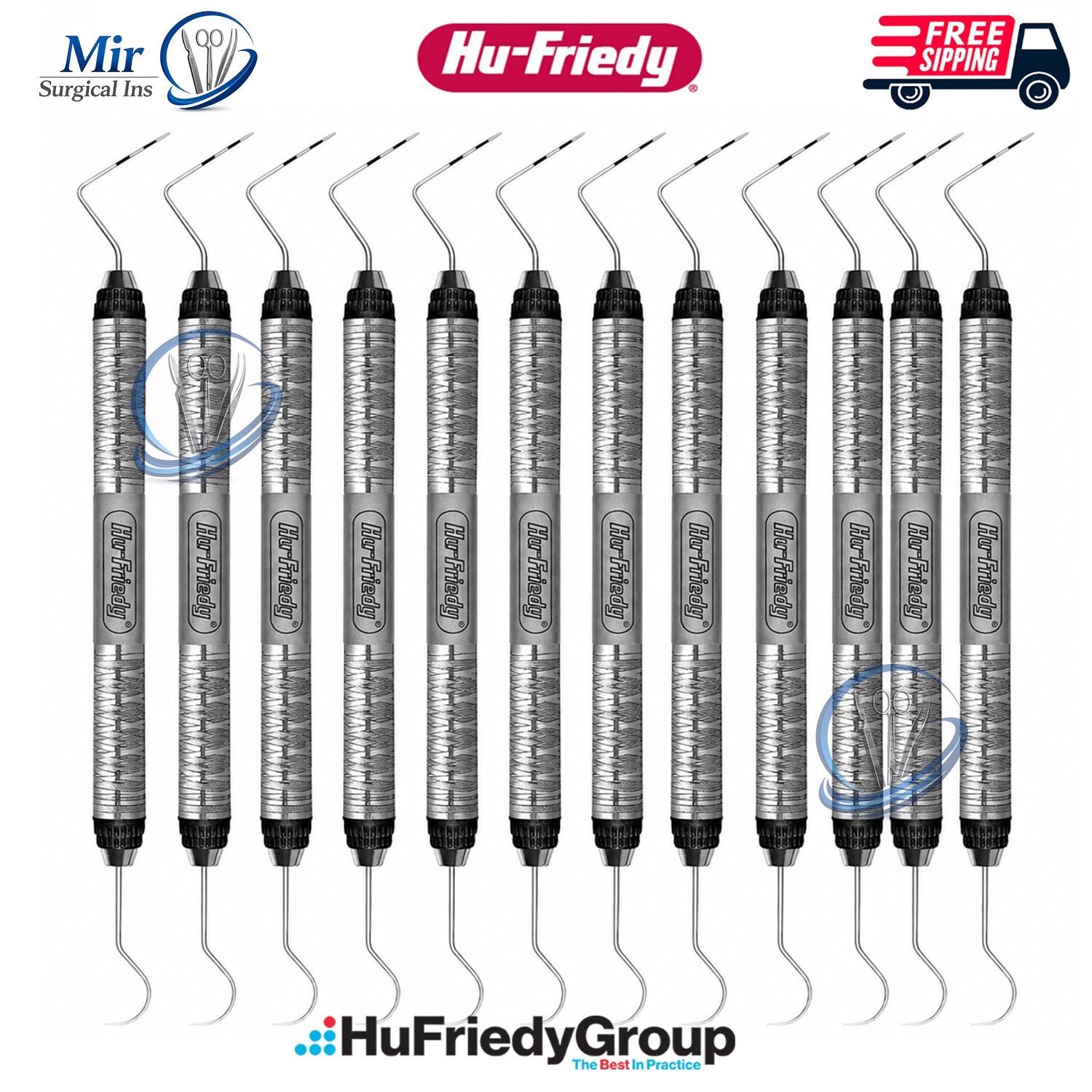 Hu-Friedy XP23/127 Double End Explorer Probe #23/CP-12 Dental Instrument
