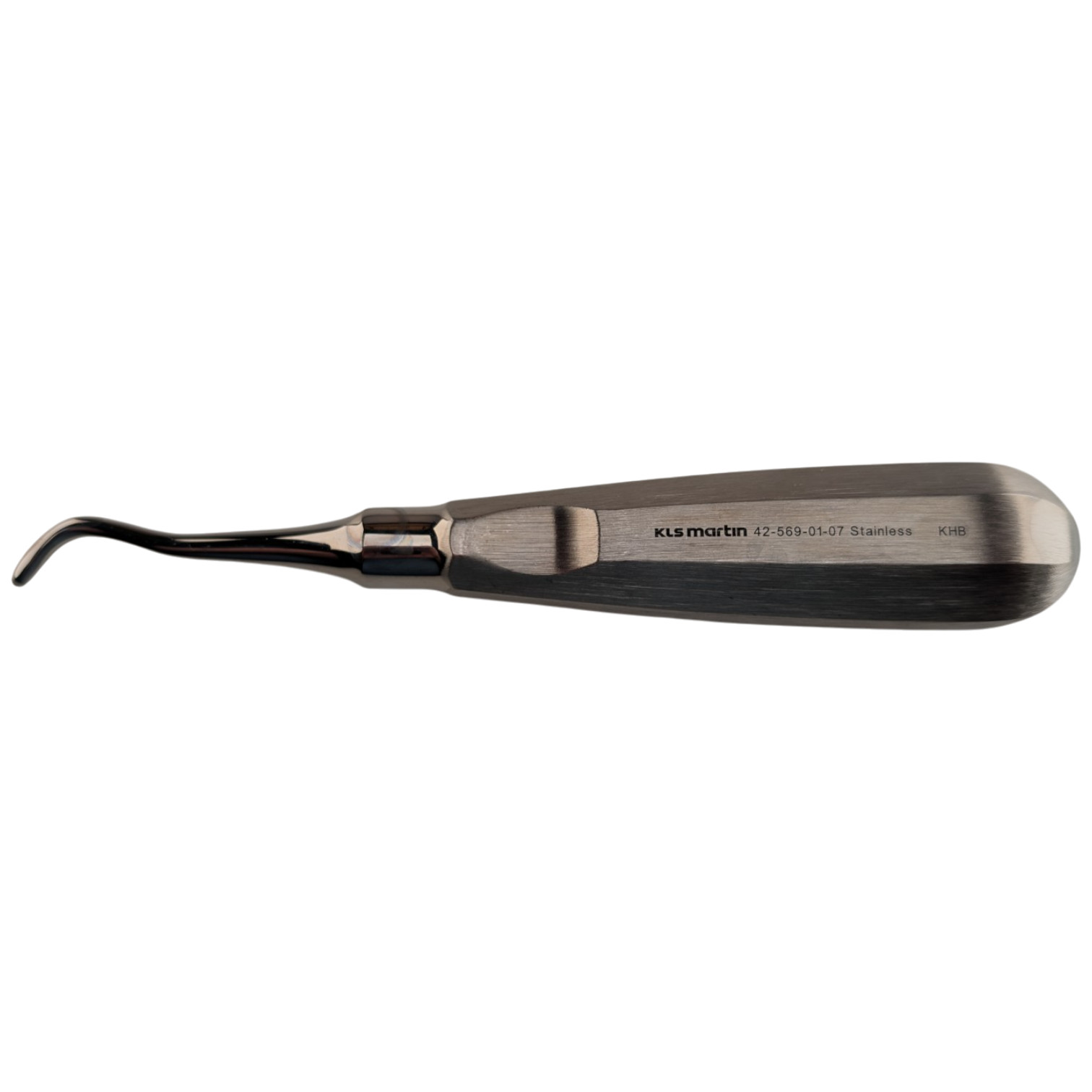 KLS Martin 42-569-01-07 Potts No. 1 Dental Root Elevator Figure 1 3.3mm