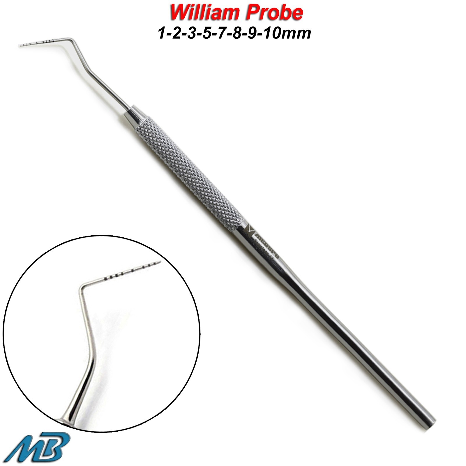 Orthodontic Kit Braces Adjusting Instruments Brackets Placing Holding Tools 8Pcs