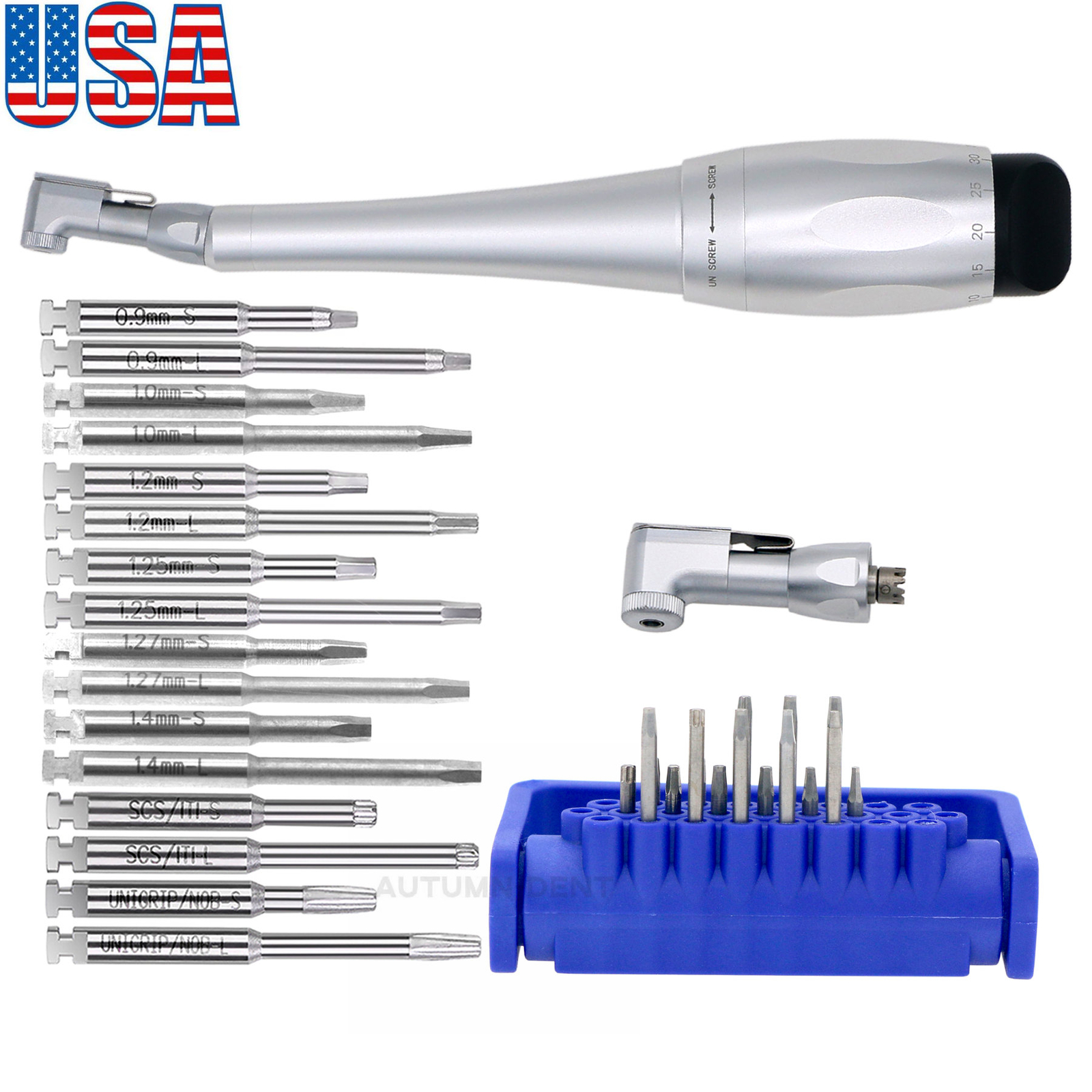 16Pcs Dental Implant SD-TORQUE Hex Driver Abutment Screw Screwdriver Universal