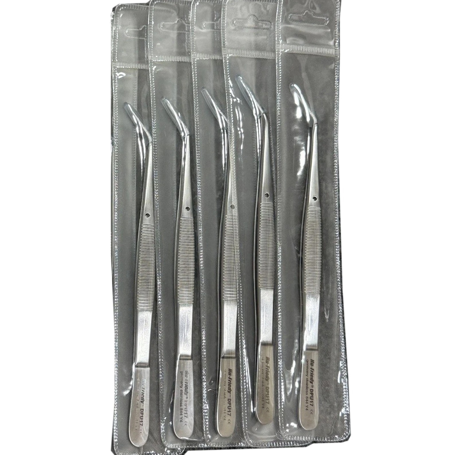 Lot of 5Pcs Hu-Friedy Utility Pick Up DPU17 Dental Dressing Plier