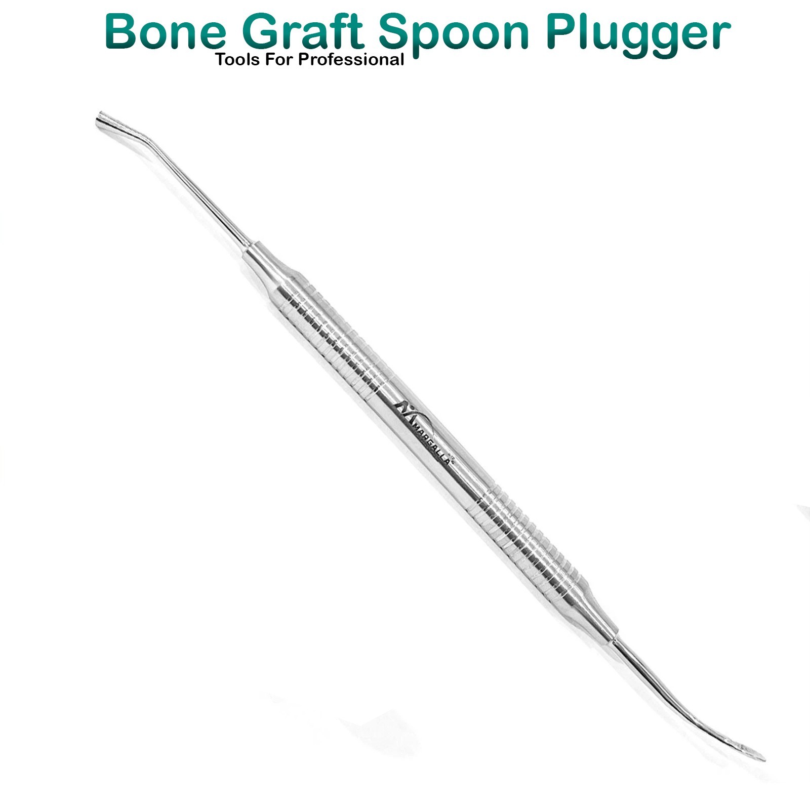 Bone Graft Spoon Plugger Carrier Dental Implantology Packer Compactor 4mm