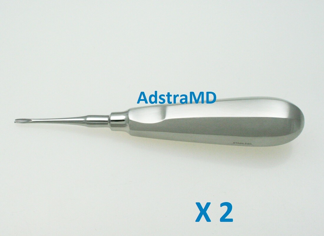 2 Dental Elevator Apical Root 301 Surgical Denture Instruments