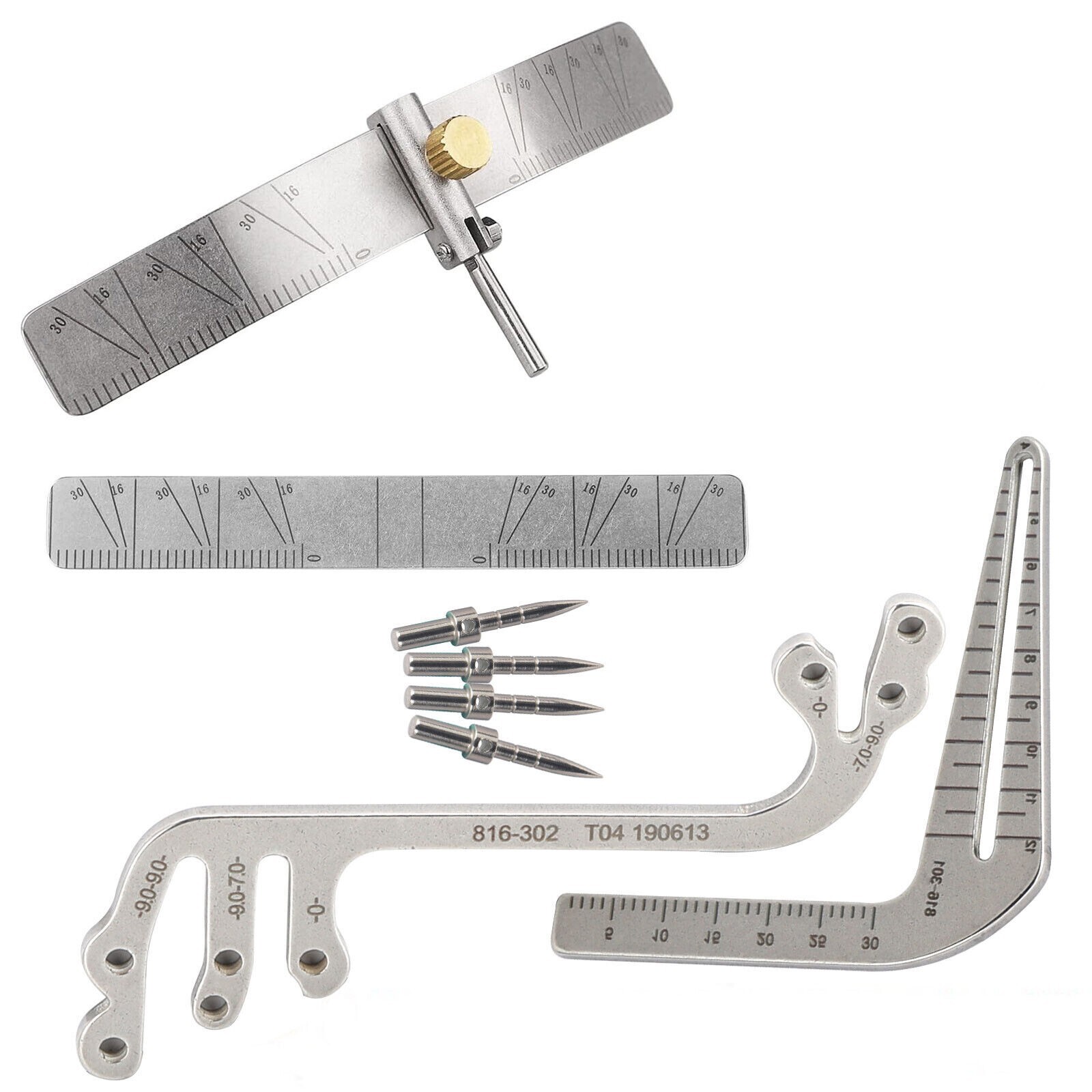 Dental Implant Guide Locator Planting Ruler Caliper/Implant Locating Guide Set