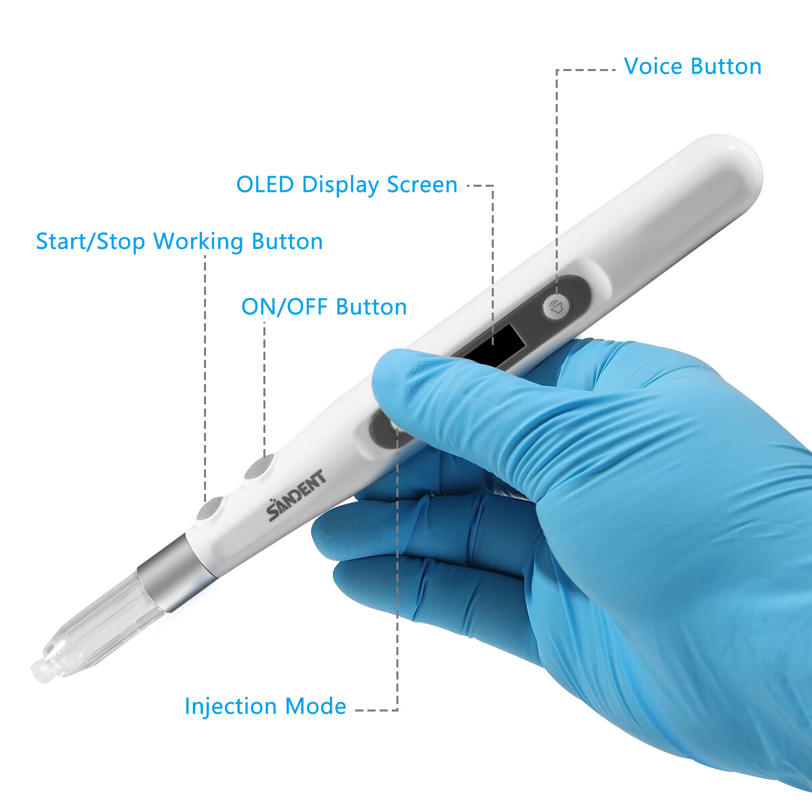 Dental Professional Painless Oral Local Anesthesia Device For Dentist USPS