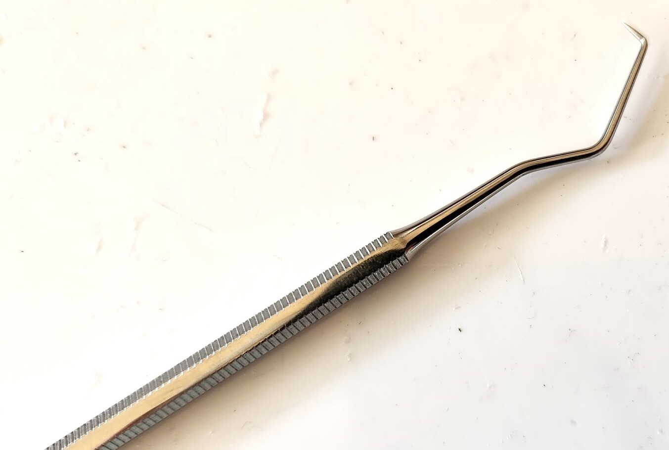 12 pcs Dental Probe Explorer #5 Surgical Denture Stainless Steel Instruments