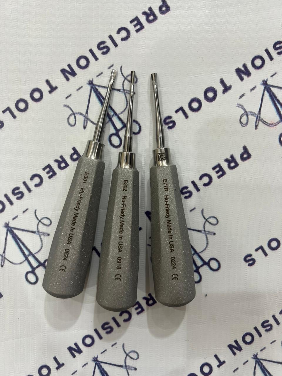 Hu Friedy Elevator Apexo 301&302 and E77R Set of 3 PCS