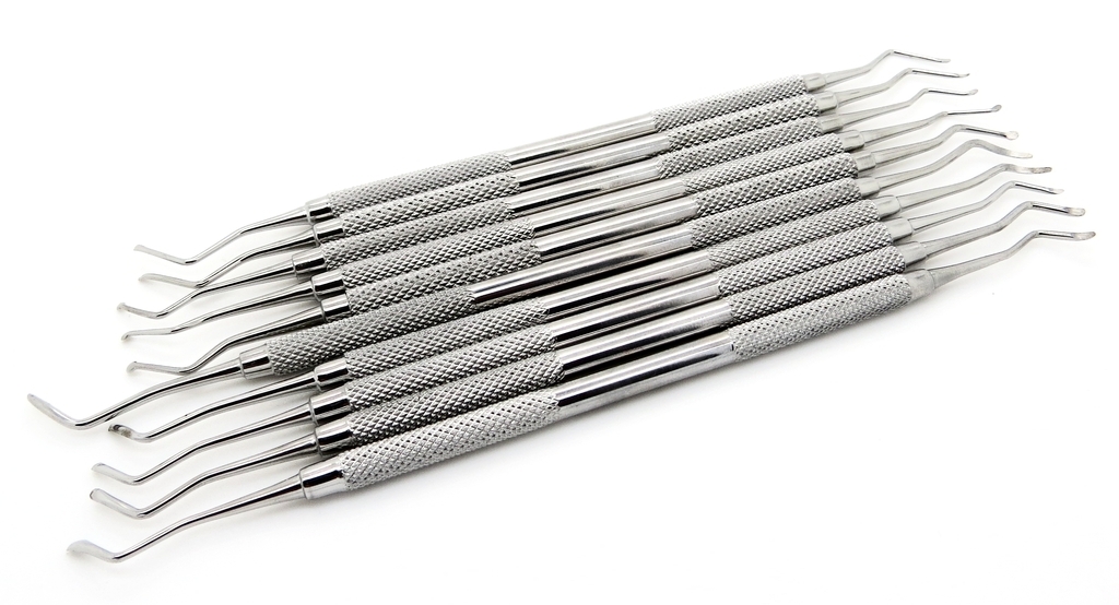 SET OF 10 PCS DENTAL EXCAVATORS RESTORATIVE DOUBLE ENDED PREMIUM INSTRUMENTS