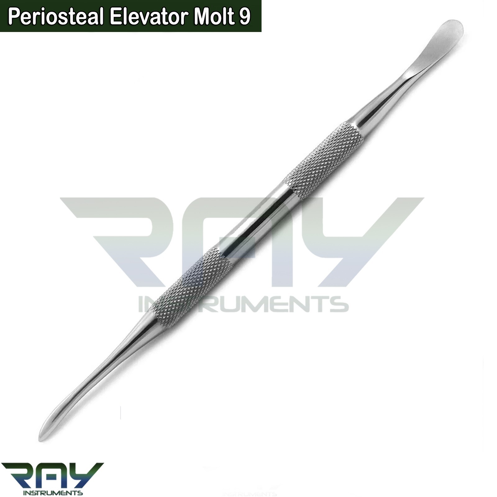5 Pcs Dental Periosteal Molt #9 Elevator Surgical Implant Surgery Instruments