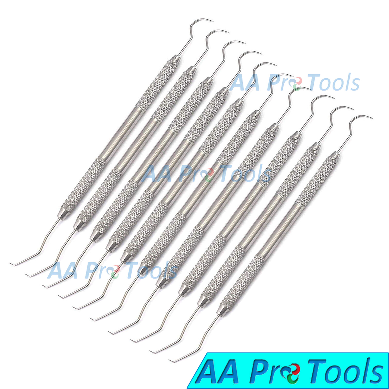 Basic Dental Instrument SET of 10 Dental Explorer #5 DOUBLE ENDED