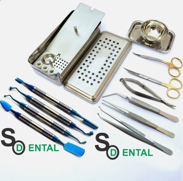 Dental PRF Box GRF System Platelet Rich Fibrin Set Implant Surgery Membrane Kit
