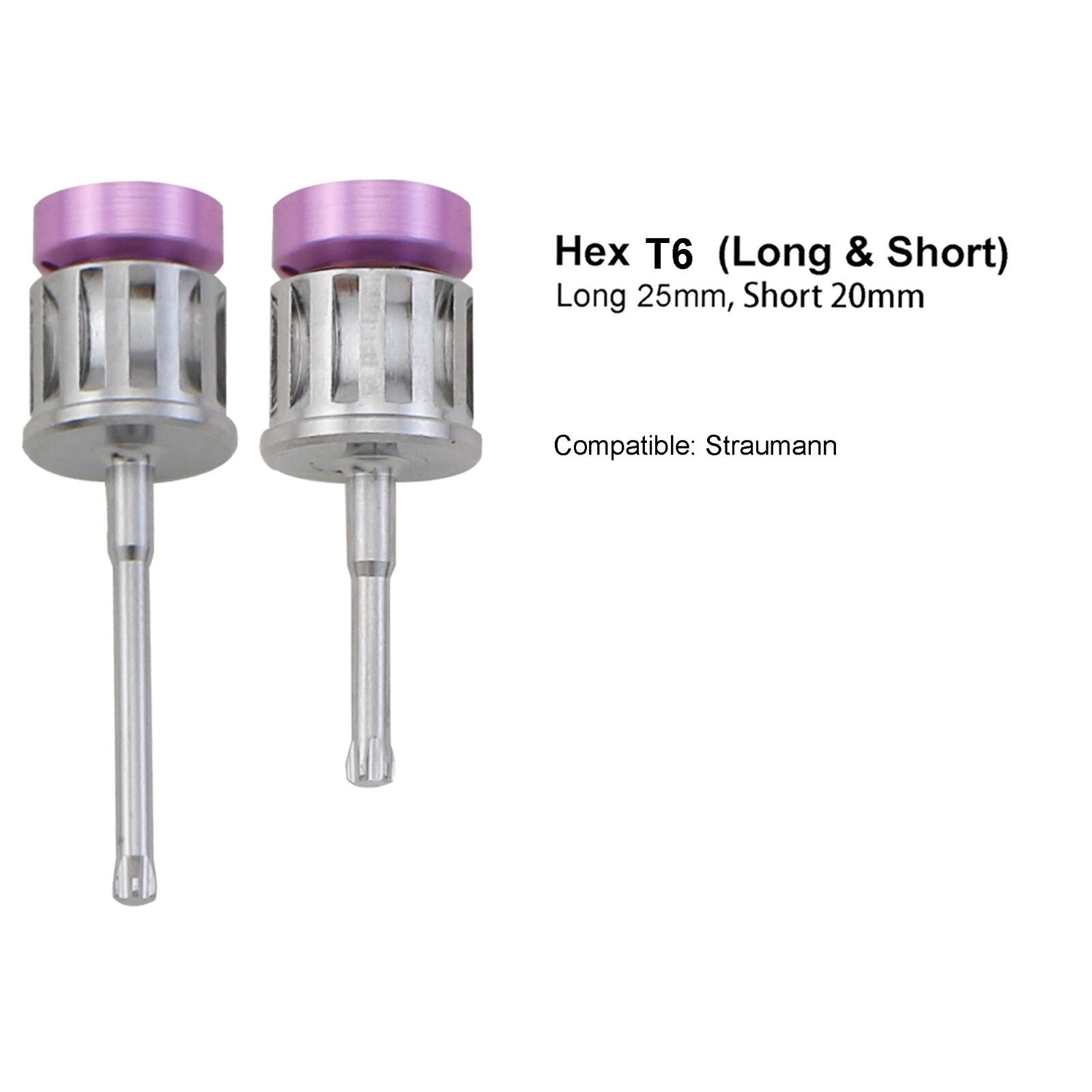 Implant Straumann SCS Screwdriver Driver For Ratchet Handpiece Latch Manual L S