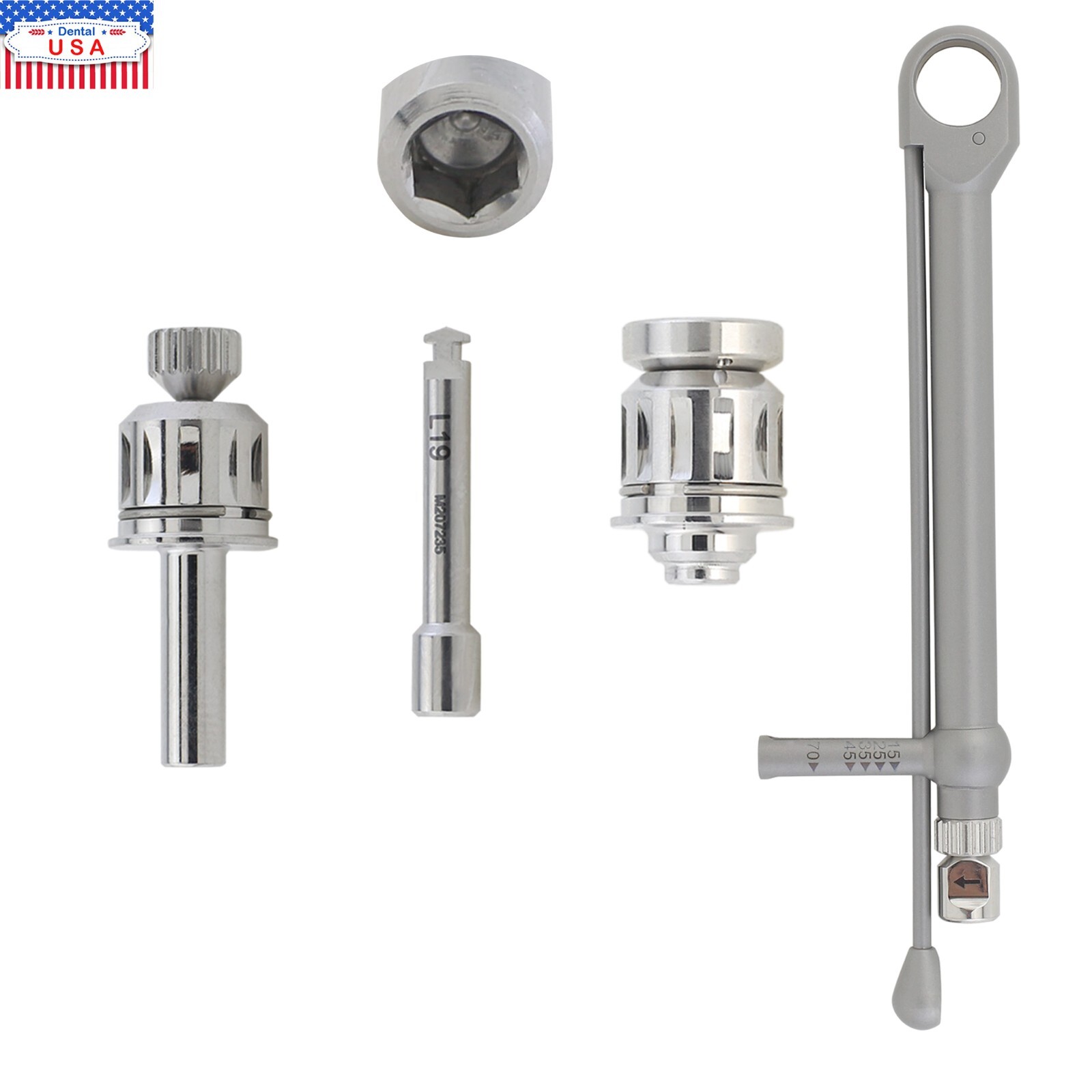 Implant Nobel Biocare Screwdriver Multi-unit Driver Manual Torque Wrench Adapter