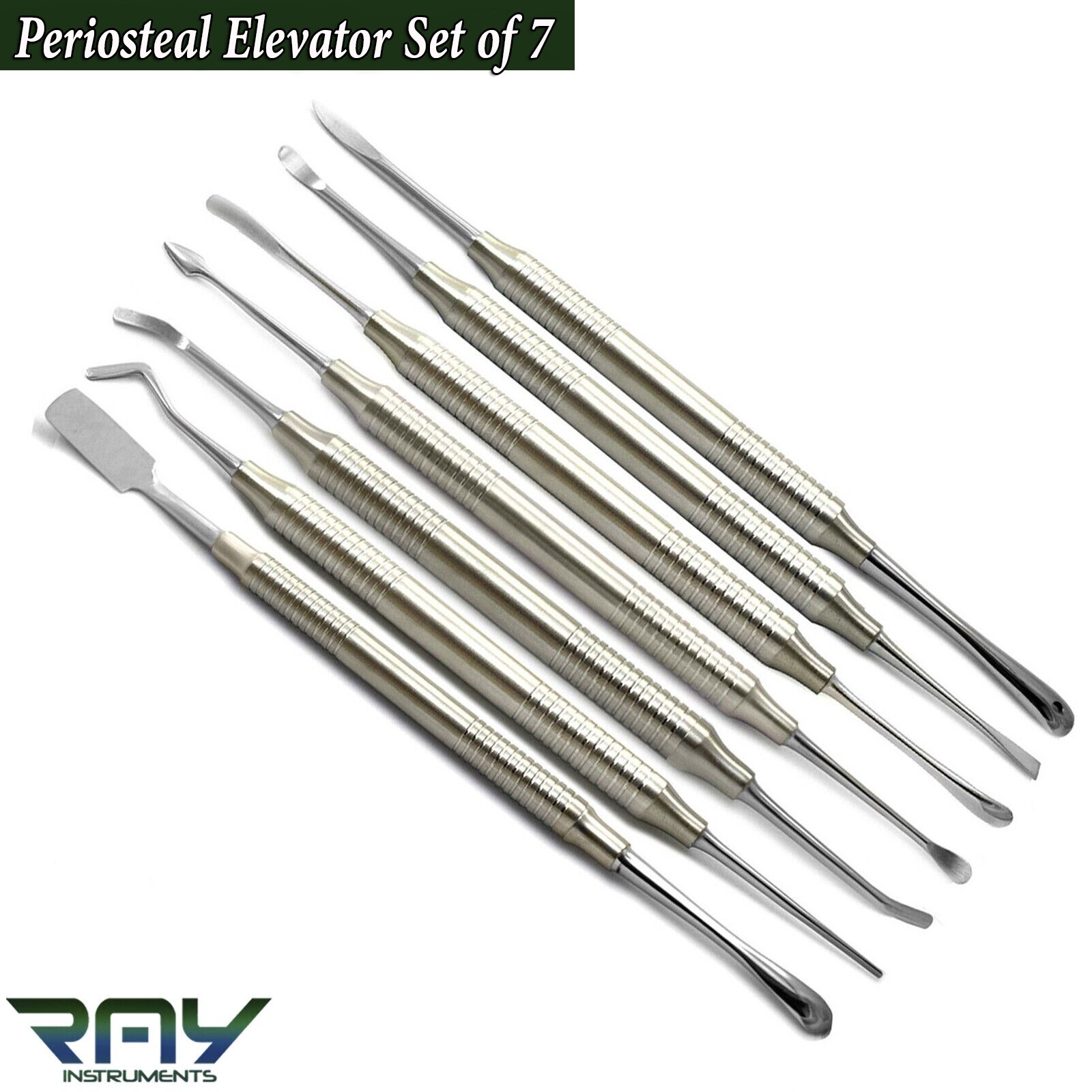 Dental PRF GRF Instruments Box Platelet Rich Fibrin Implant Periosteal Elevators
