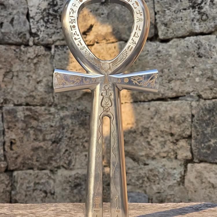 243 Hz / 697 Hz Ankh: Key of Life –Dual sided Giant Tuning Fork