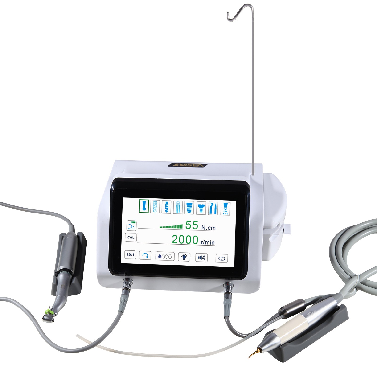 Implant Motor+Surgery Piezo Bone Surgery +LED Handpiece Dental Woodpeck Style