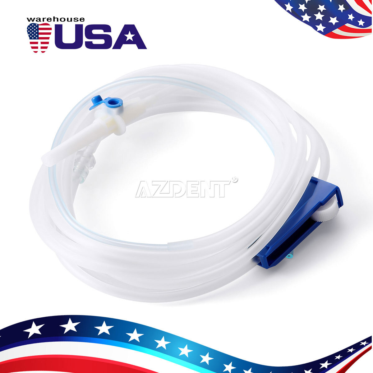 10X Dental Implant Irrigation Tubing Tube Fit for W H/NSK/NOUVAG Implant Motors