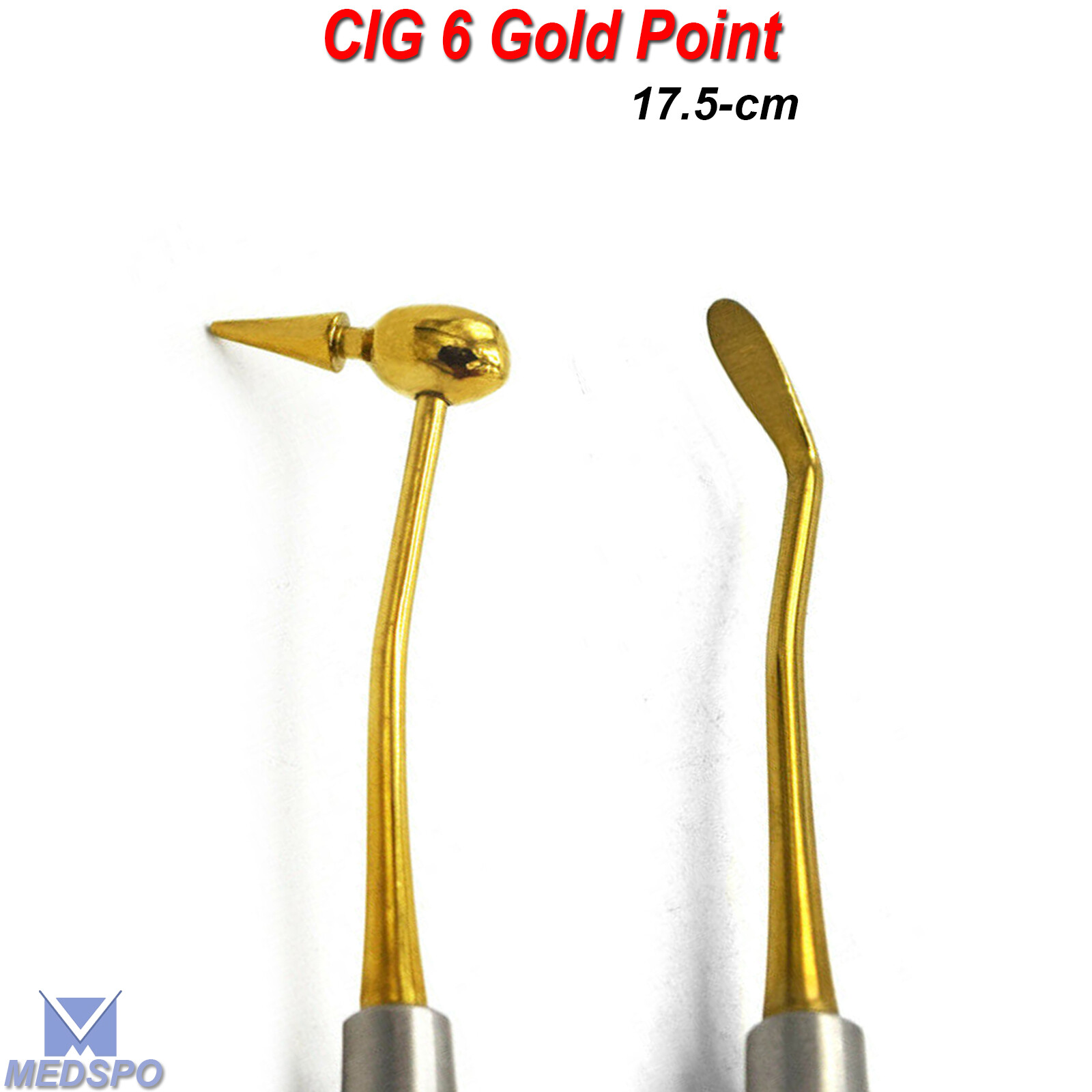 Dental Composite Filling Instrument Gold Titanium Coated Restorative Instruments