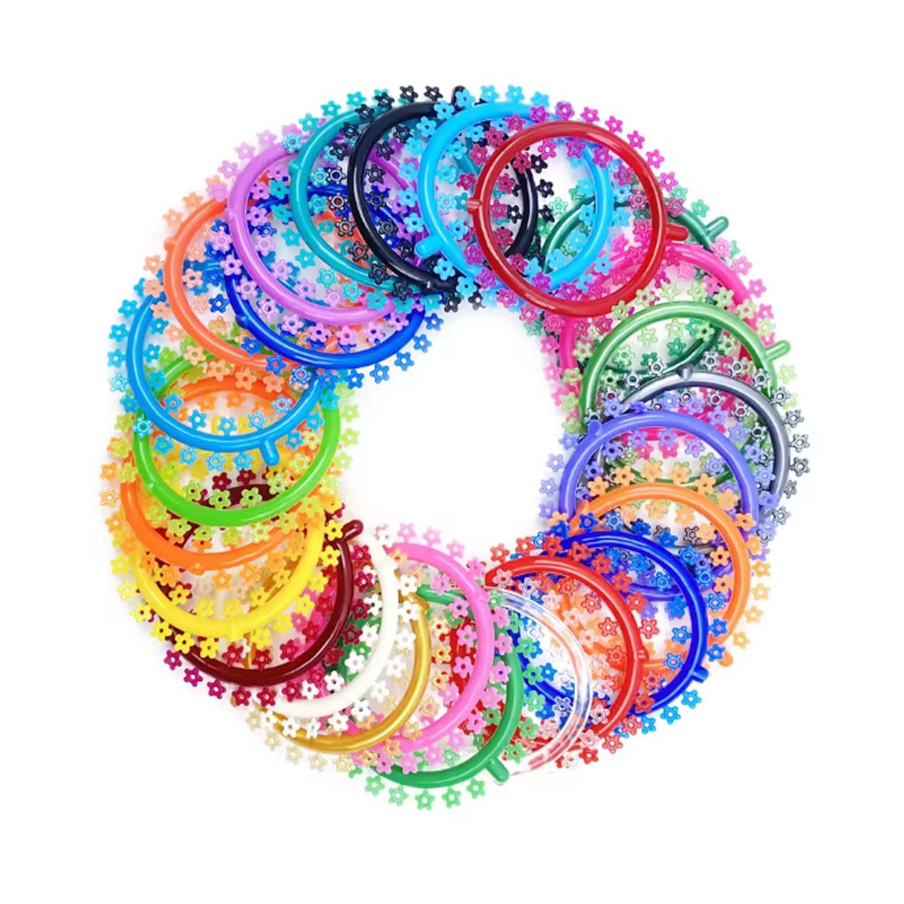 Dental Orthodontic Cartoon Ligature Ties O-Ring Elastic Bands Braces 1000 ties
