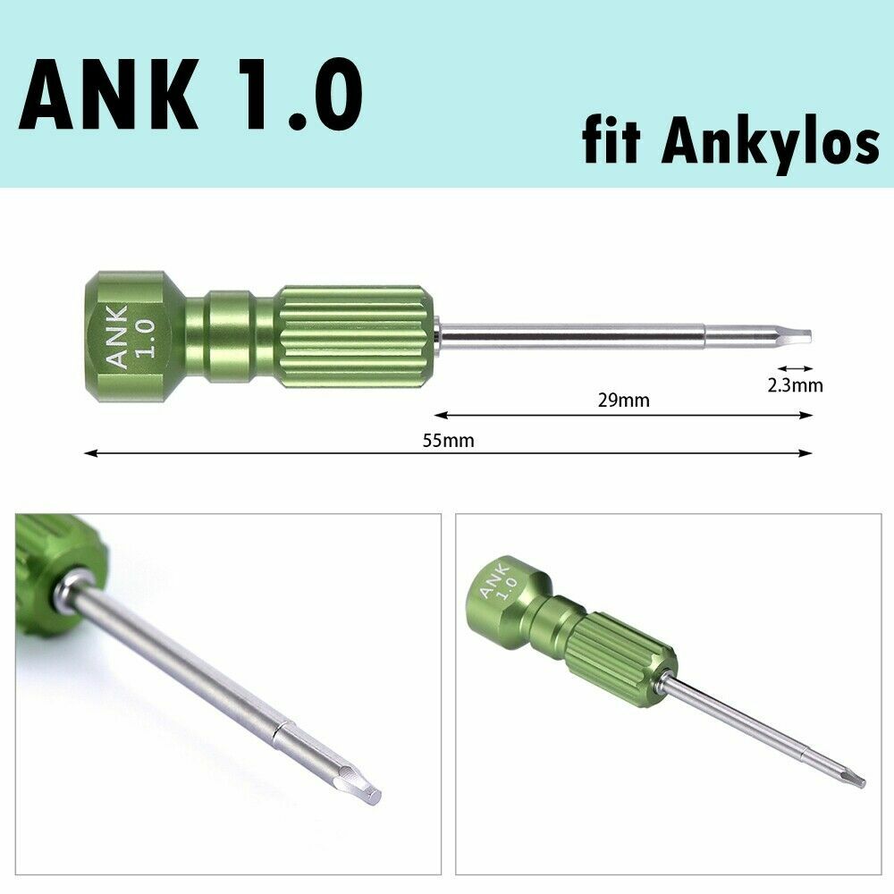 6Pcs/Kit Dental Implant Screw Driver Kit Lab Abutment Implant Tool Instrument