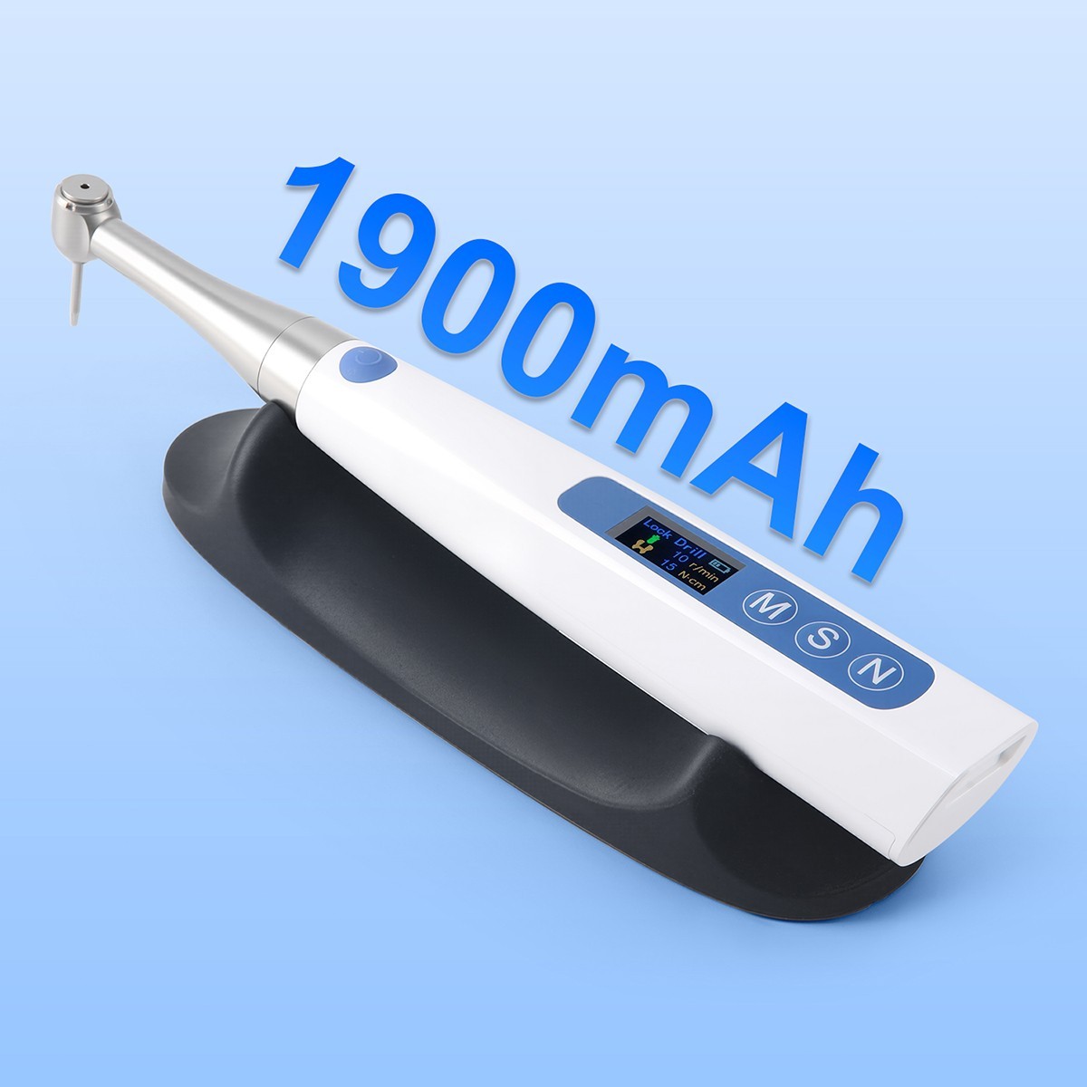 Dental Wireless Implant Electric Torque Wrench Handpiece Tool Driver 360° Rotate