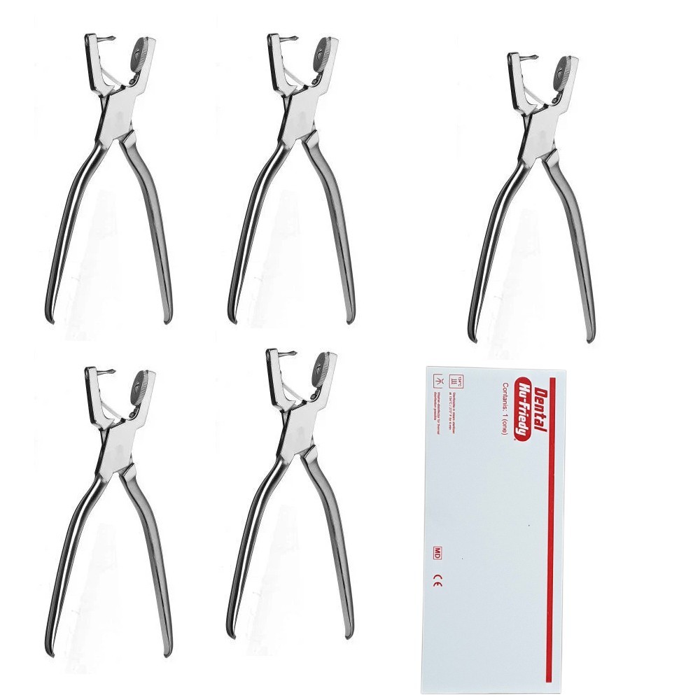 Lot of 5 Hu-Friedy Dental Ainsworth Rubber Dam Punch RDPA 17cm