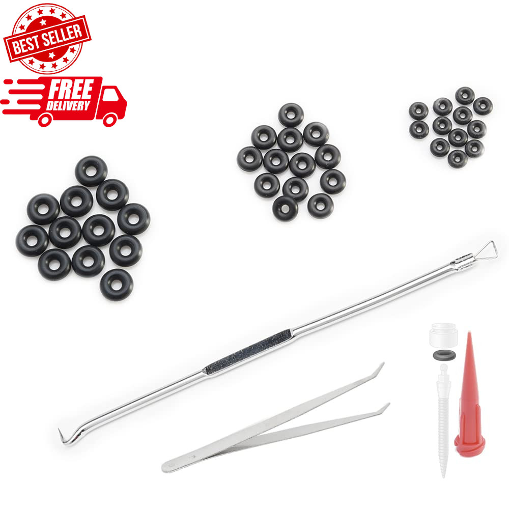 Buna-N O-Ring Tool Kit for Mini Dental Implant Replacement, 3 Sizes SHIPS FREE