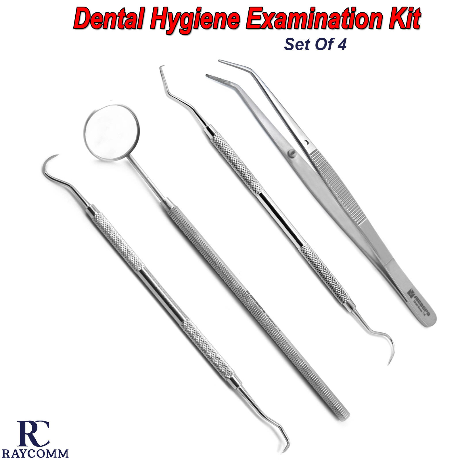 Dental Examination London College Tweezers Tarter Calculus Remover Probe Tools