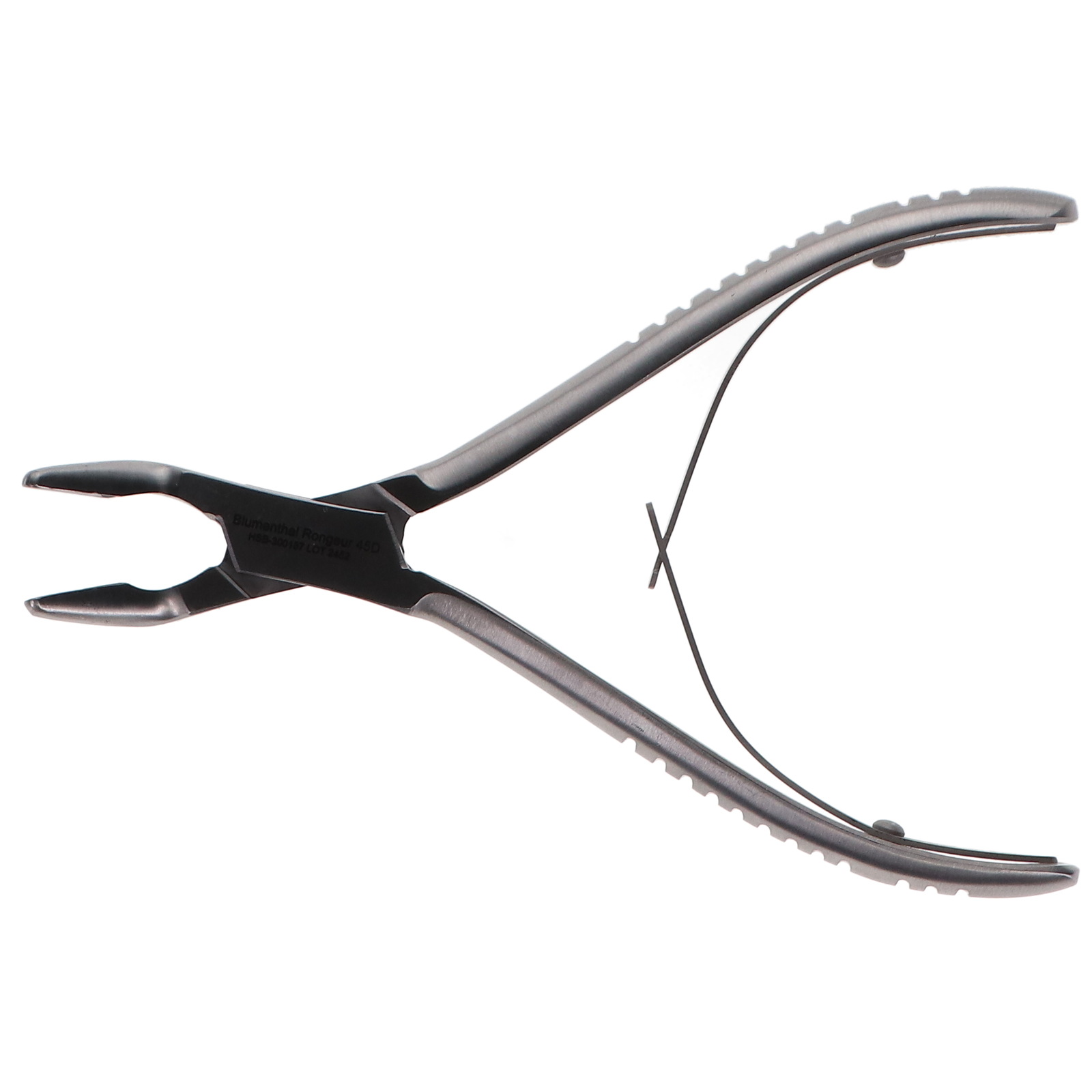 House Brand Dentistry 300187 HSB Blumenthal Rongeur 6” #45D