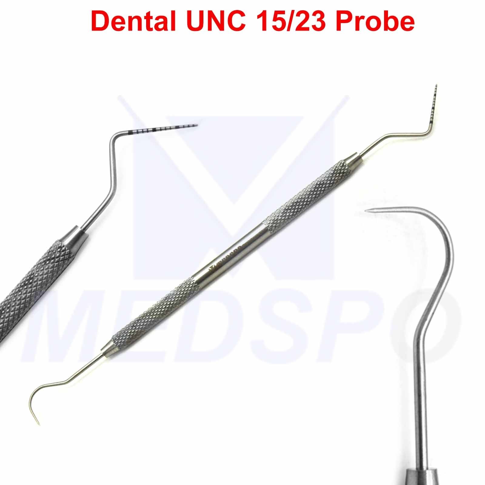Periodontal UNC15/23 Teeth Depth Measuring Probe Dental Plaque Remover Explorer