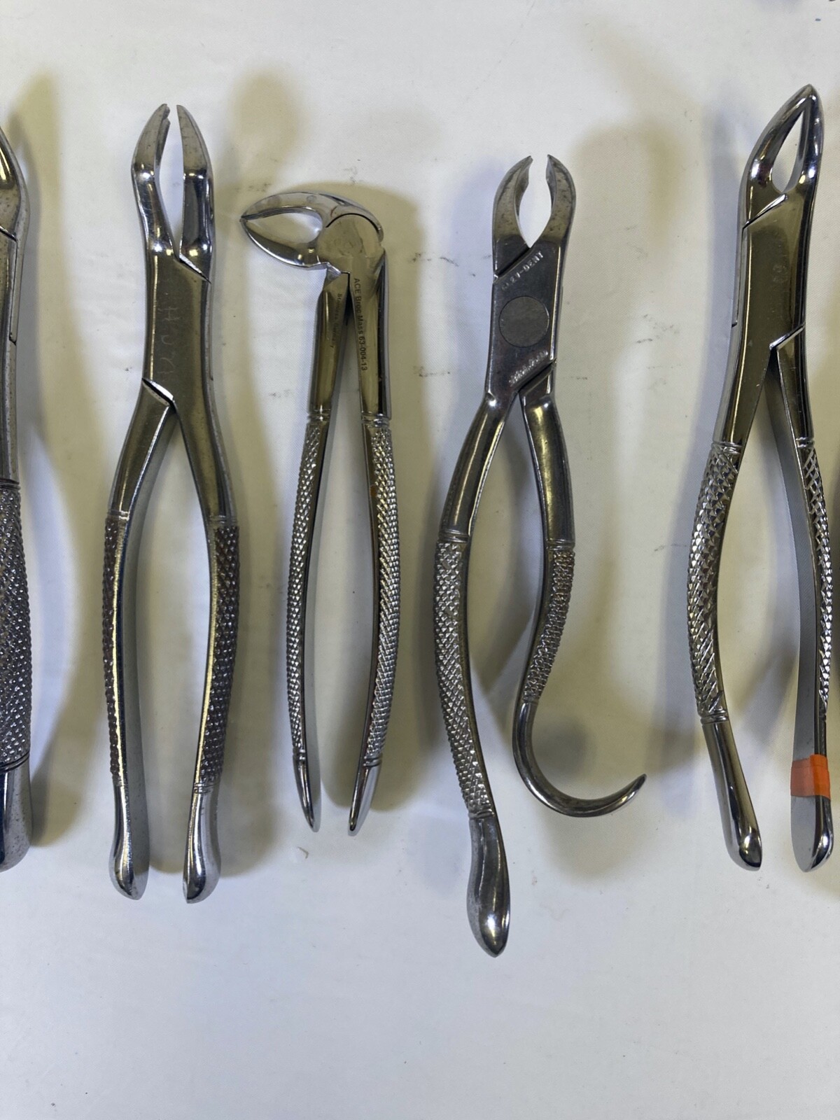 24 Piece Clev-Dent Premier Dental Extraction Forcep Set w/ Perforated Pan