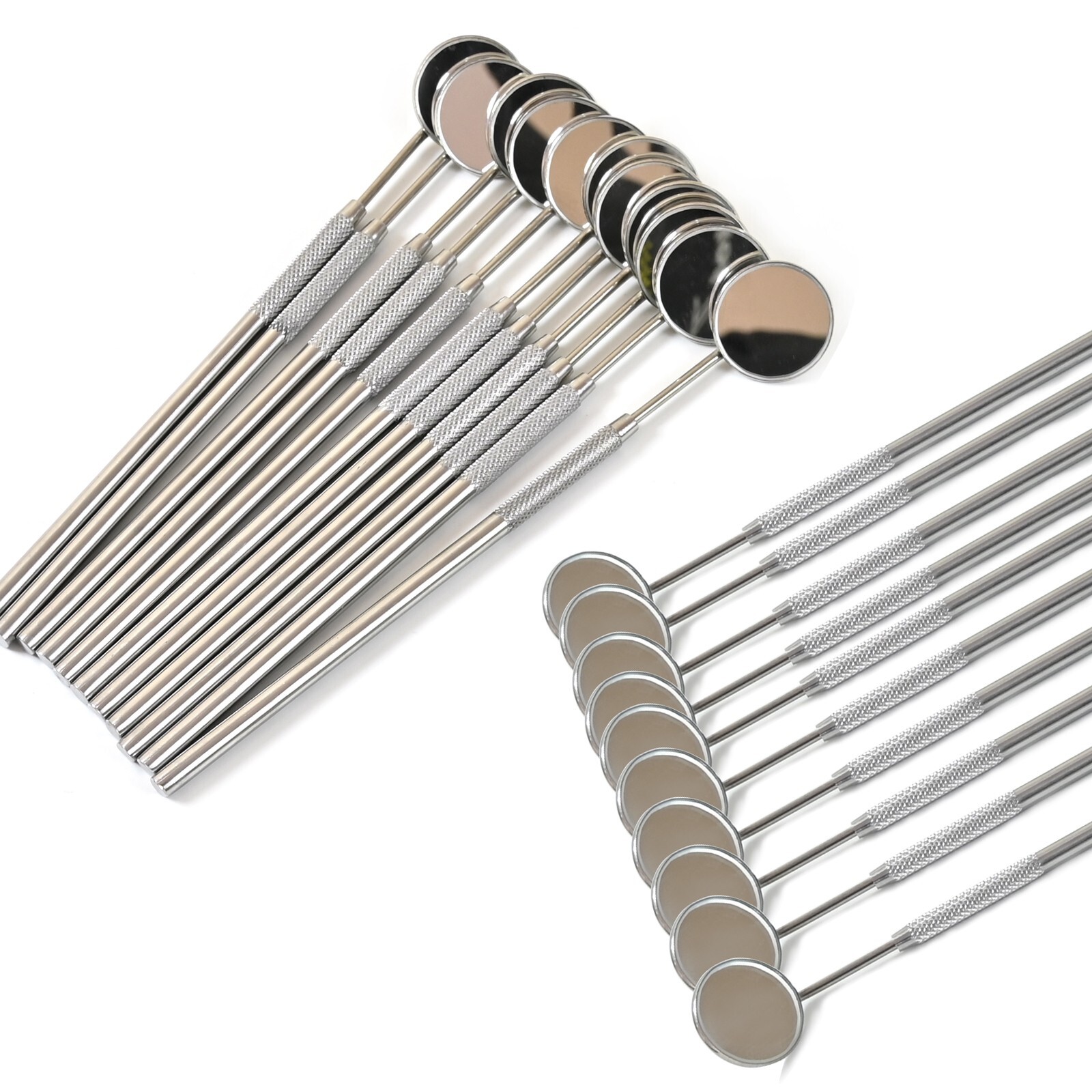 Set Of 25 pcs Dental Mouth Mirror #5 ENT Surgical Dental Instruments New