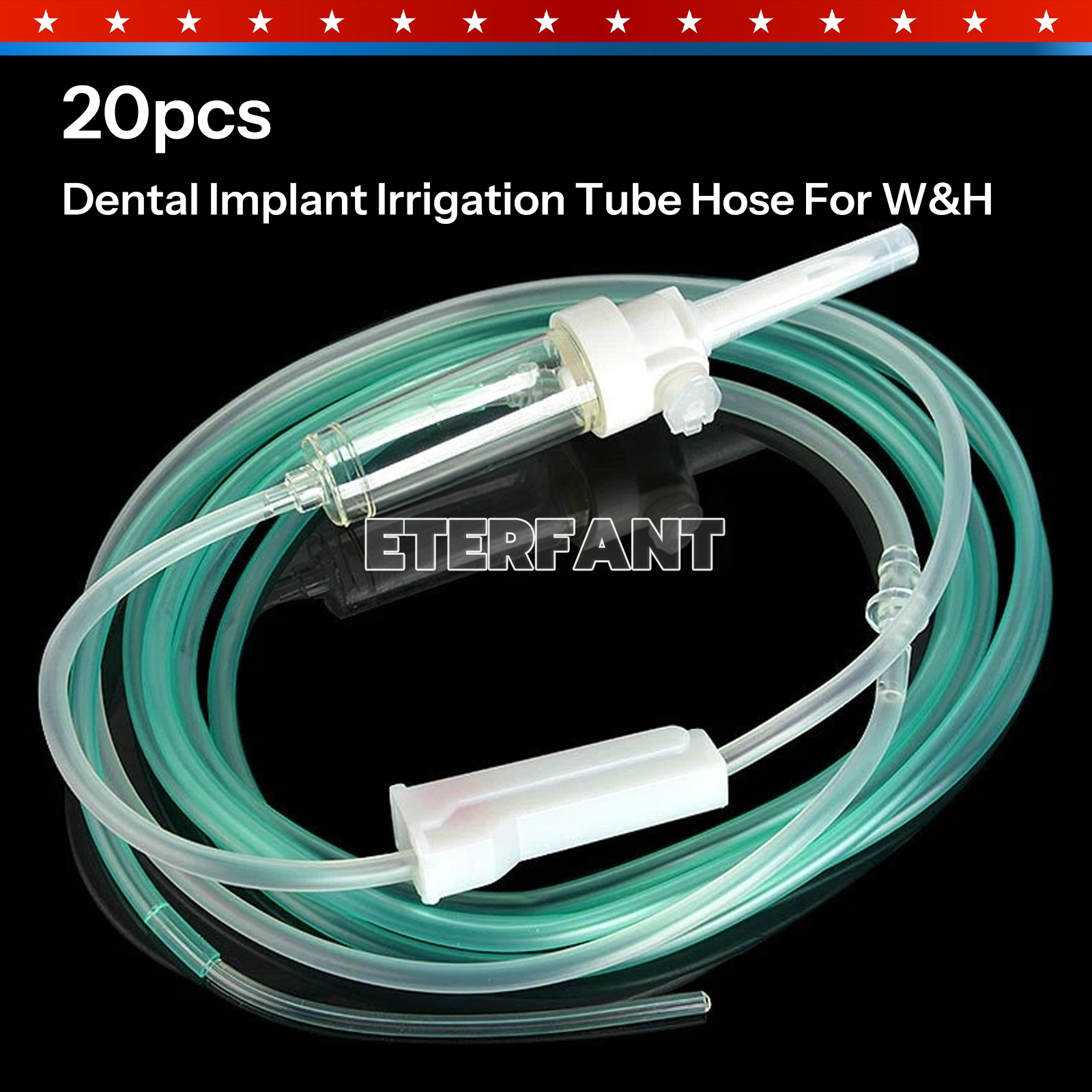 20Pcs Dental Implant Irrigation Tube Hose Disposable Fit for WH Surgical Motor