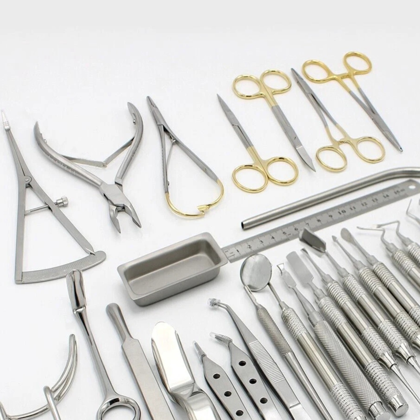 Periodontal Instruments Kit Dental Implants Surgical Orthodontic Kit 33 PCS High