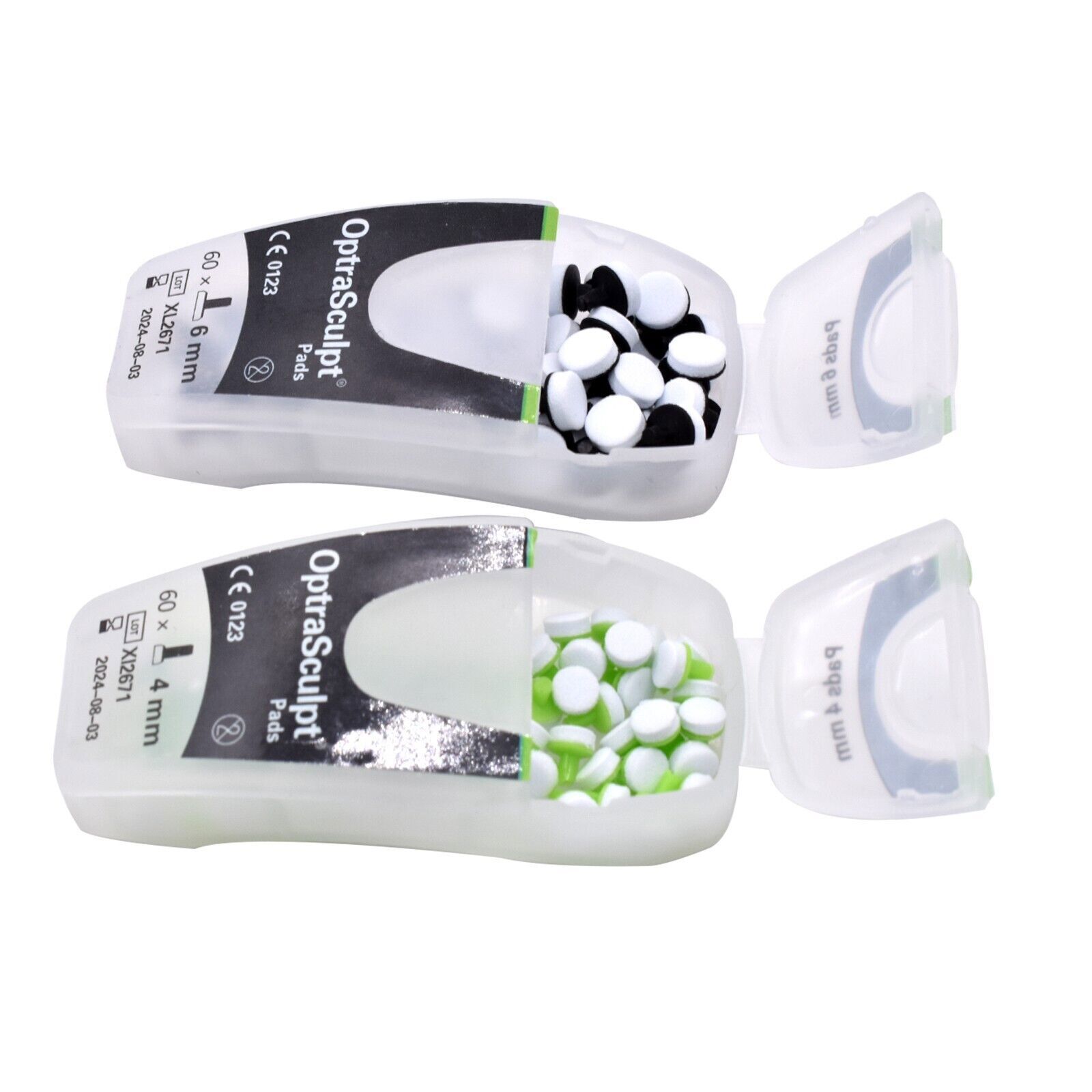 Dental OptraSculpt Foam Pads Kit Veneer Composite Resin Filling Spatula Handle
