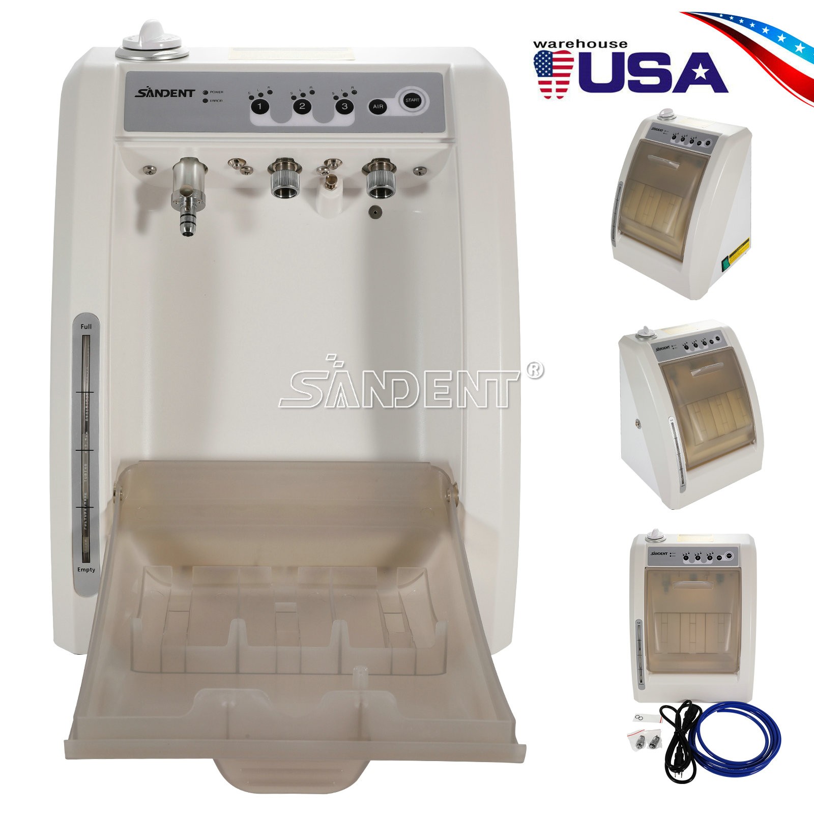 Dental Automatic Handpiece Maintenance Lubrication System / 1:5 LED Contra Angle