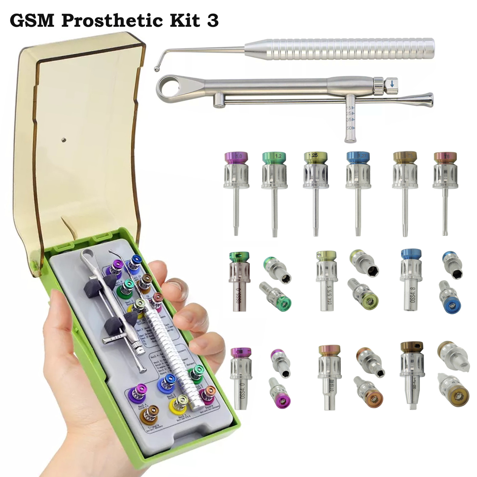 Universal Implant Prosthetic Kit Screwdriver Screw Removal Drivers Neobiotech SR