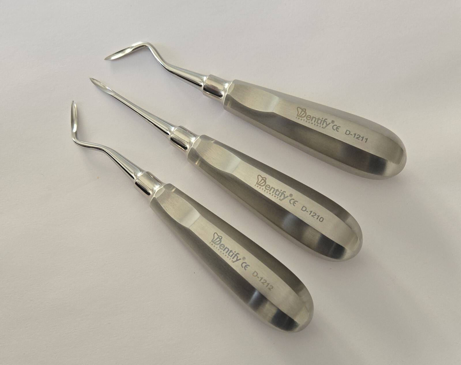 3 Pcs Set Dental Apical Apexo Root Tip Elevator Extraction Surgical Instruments