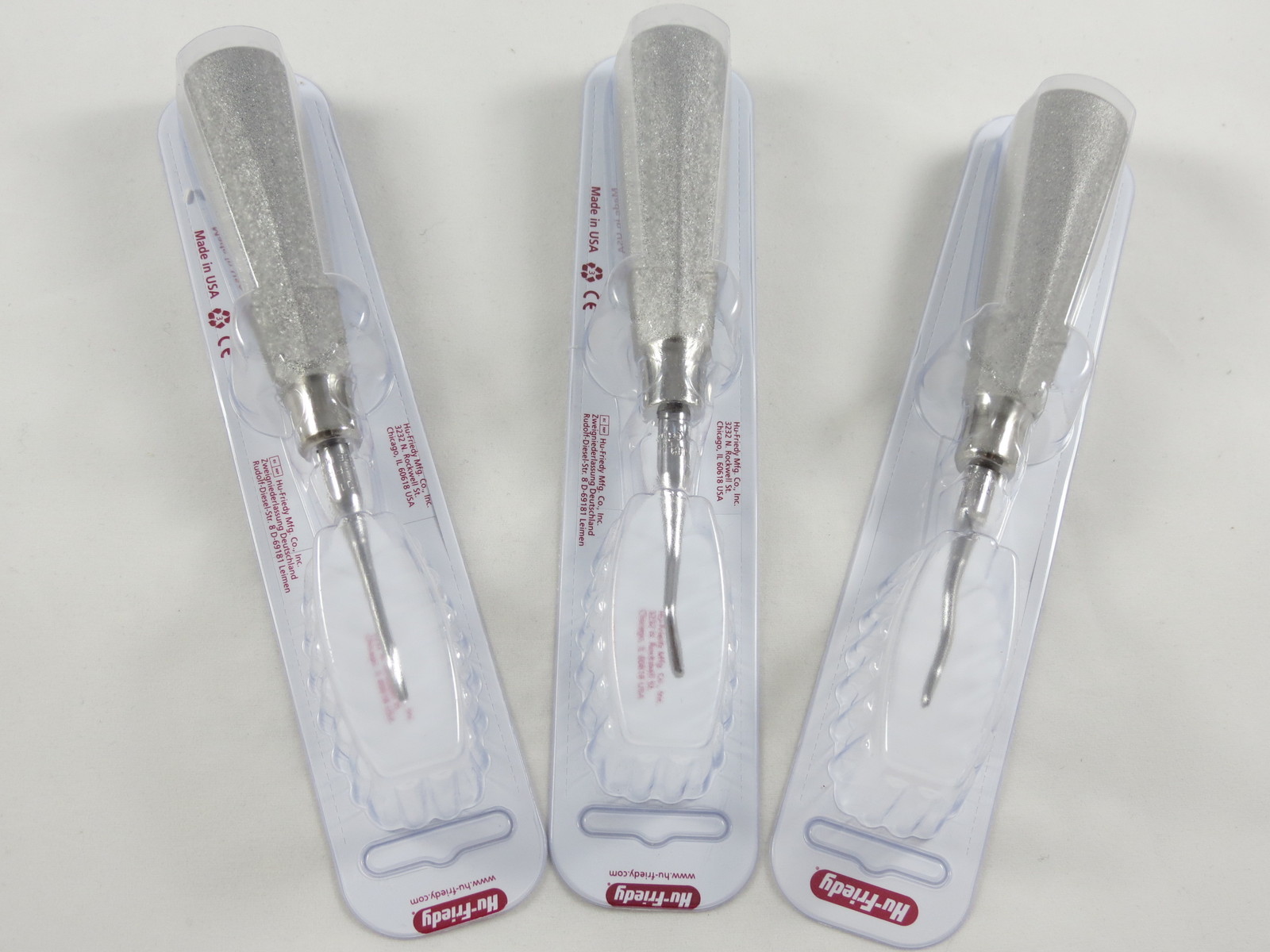 HU FRIEDY Dental Elevator Kit No 301 + No 302 + No 303 | E301 | E302 | E303 |